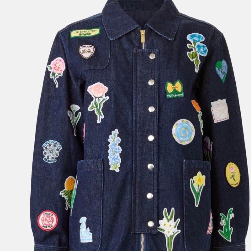 Rachel-antonoff-collection Women's Blue and Navy Jacket